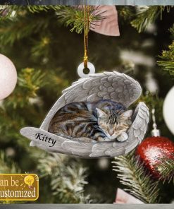 Custom Memories Cat Photo Ornament