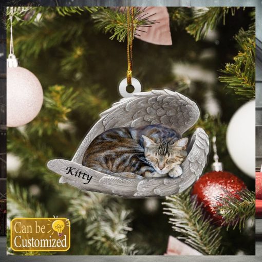 Custom Memories Cat Photo Ornament