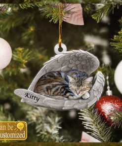 Custom Memories Cat Photo Ornament