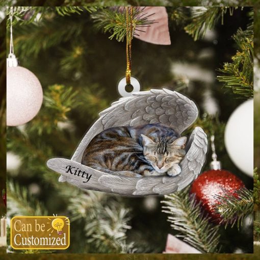 Custom Memories Cat Photo Ornament