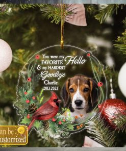 Custom Memories Pet Photo Ornament