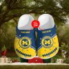 Custom Michigan Wolverines Football NCAA Crocs Slippers