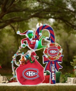 Custom Montréal Canadiens Hockey Christmas Ornament