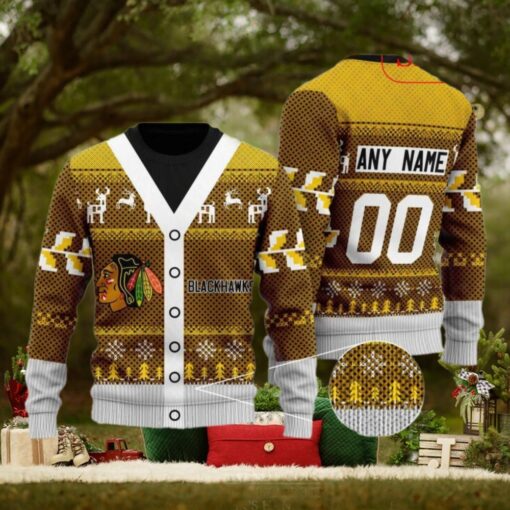 Custom NHL Columbus Blue Jackets Sweater, Xmas Gift for Hockey Fans