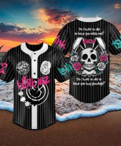 Custom Name And Number Blink 182 Do I Have To Die To Hear You Miss Me Custom Baseball Jersey Shirt