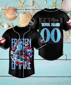 Custom Name And Number Ghostbusters Frozen Empire Baseball Jersey Shirt