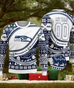 Seattle Seahawks Personalized Football Team Nfl Ugly Christmas Sweater -  Shibtee Clothing