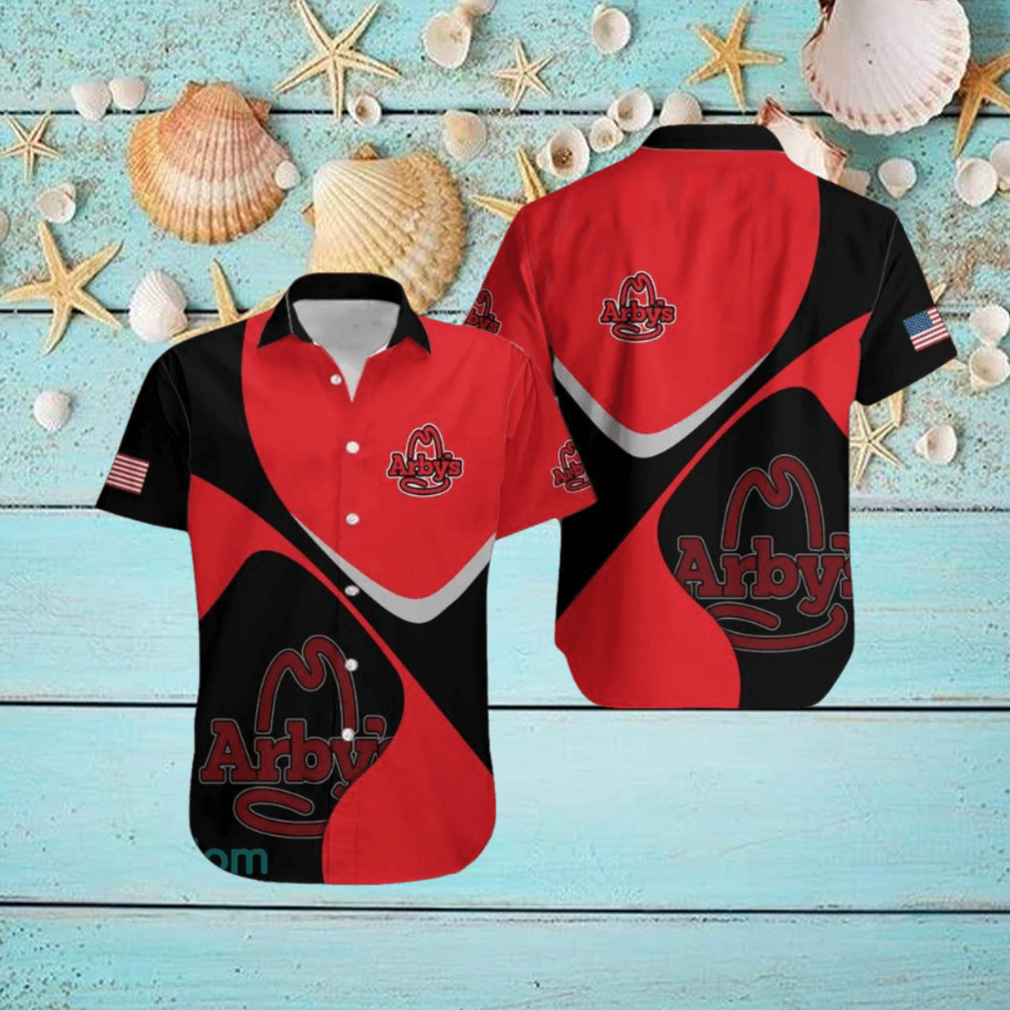 Custom Name Arby’s Brands Hawaiian Shirt Handmade Logo 3D Hawaiian Shirt For Summer