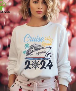 Custom Name Cruise Squad 2024 shirt