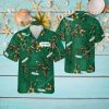 Custom Name Baltimore Ravens 3D Hawaiian Shirt Gold Flower Vintage Gift For Fans