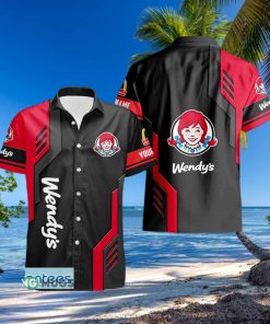 Custom Name Fleece wendy’s Style 7 Logo Trademark 3D Hawaiian Shirt For Men And Women Gift