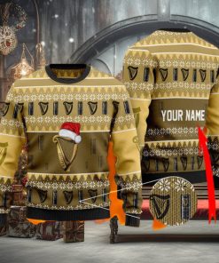 Custom Name Guinness Ugly Christmas Sweater