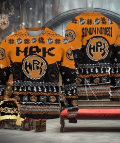 Custom Name HPK Ugly Christmas Sweater New Logo Gift For Men And Women Fans