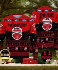 Custom Name Imatran Kettera Ugly Christmas Sweater