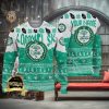 Miami Dolphins Christmas Pine Tree Patterns Pattern Knitted Ugly Christmas Sweater AOP Gift For Men And Women