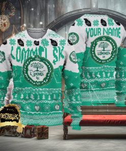Custom Name Lommel SK Ugly Christmas Sweater New Logo Gift For Men And Women Fans