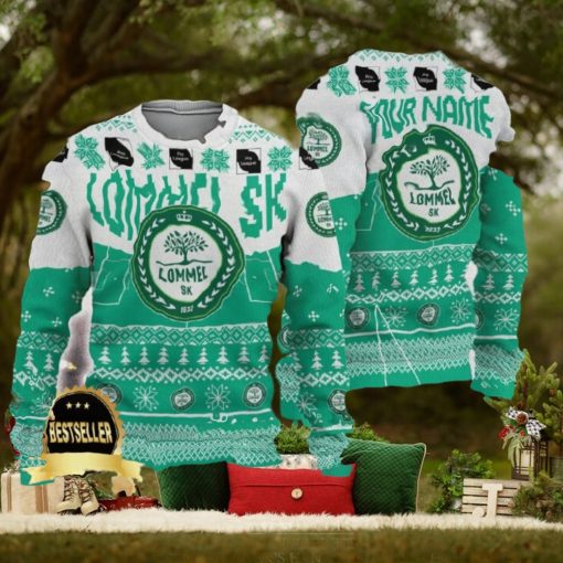 Custom Name Lommel SK Ugly Christmas Sweater New Logo Gift For Men And Women Fans