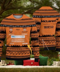 Custom Name McLaren F1 Team Ugly Sweater