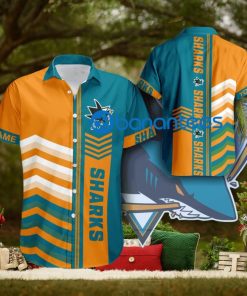 Custom Name NHL San Jose Sharks Retro New AOP Hawaiian Shirt For Summer