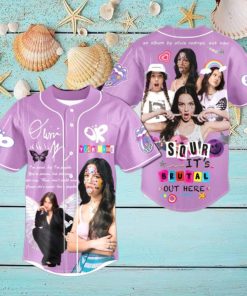 Custom Name Olivia Rodrigo Baseball Jersey Shirt