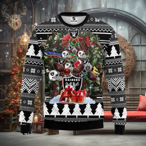 Custom Name Philadelphia Eagles Woolen Ugly Christmas Sweaters