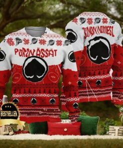 Custom Name Porin assat Ugly Christmas Sweater New Logo Gift For Men And Women Fans