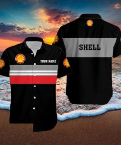 Custom Name Shell Vibrant Brand Beach Hawaiian Shirt Men And Women Gift