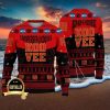 Custom Name SC Freiburg Ugly Christmas Sweater New Logo Gift For Men And Women Fans