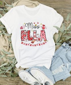 Custom Name Teacher Valentine Shirt Personalized Valentines Gift