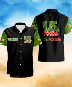 Custom Name US Foods Style 7 Logo Trademark 3D Hawaiian Shirt For Men And Women Gift