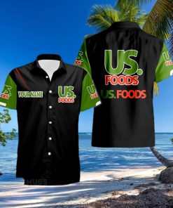 Custom Name US Foods Style 7 Logo Trademark 3D Hawaiian Shirt For Men And Women Gift