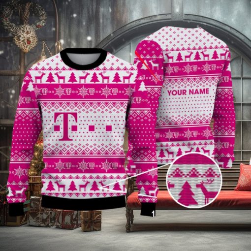 Custom Name Ugly Sweater deutsche telekom ag New For Men And Women Gift Familys Holidays