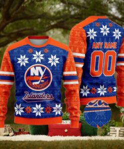 Custom New York Islanders Ugly Sweater, Creative Christmas Gift