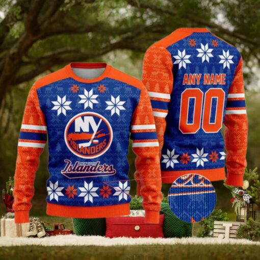 Custom New York Islanders Ugly Sweater, Creative Christmas Gift