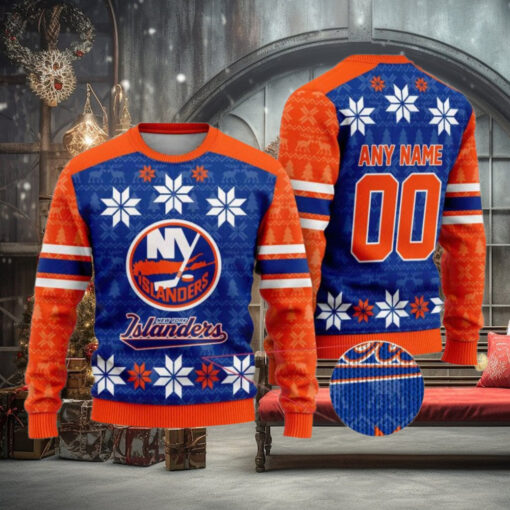 Custom New York Islanders Ugly Sweater, Creative Christmas Gift