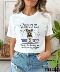 Custom Photo Dog Thanks for Feeding me T hoodie, sweater, longsleeve, shirt v-neck, t-shirt