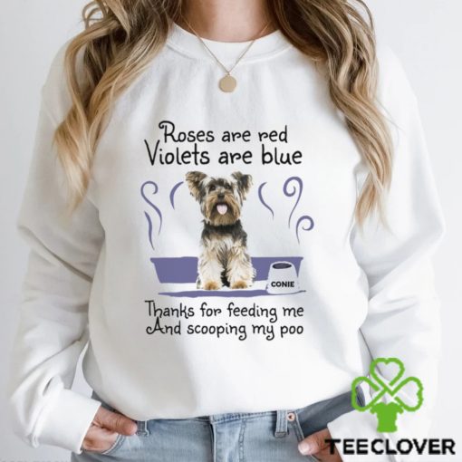 Custom Photo Dog Thanks for Feeding me T hoodie, sweater, longsleeve, shirt v-neck, t-shirt