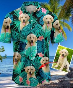 Custom Photo Dog Tropical T0207 Hawaiian Shirt