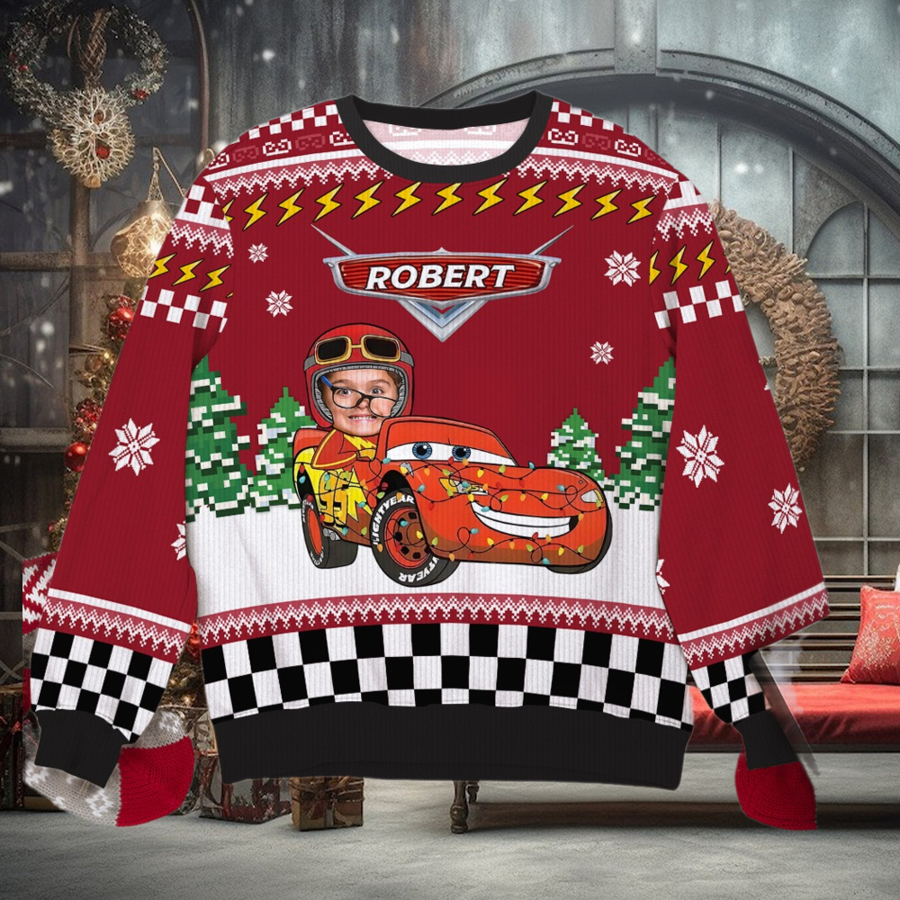Custom Photo Gifts For Family Ugly Sweater Custom Photo Gifts For Family Ugly Sweater