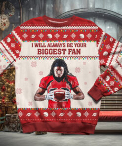 Custom Photo Gifts For Football Fans Ugly Sweater