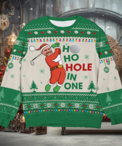 Custom Photo Gifts For Golf Player Ugly Sweater