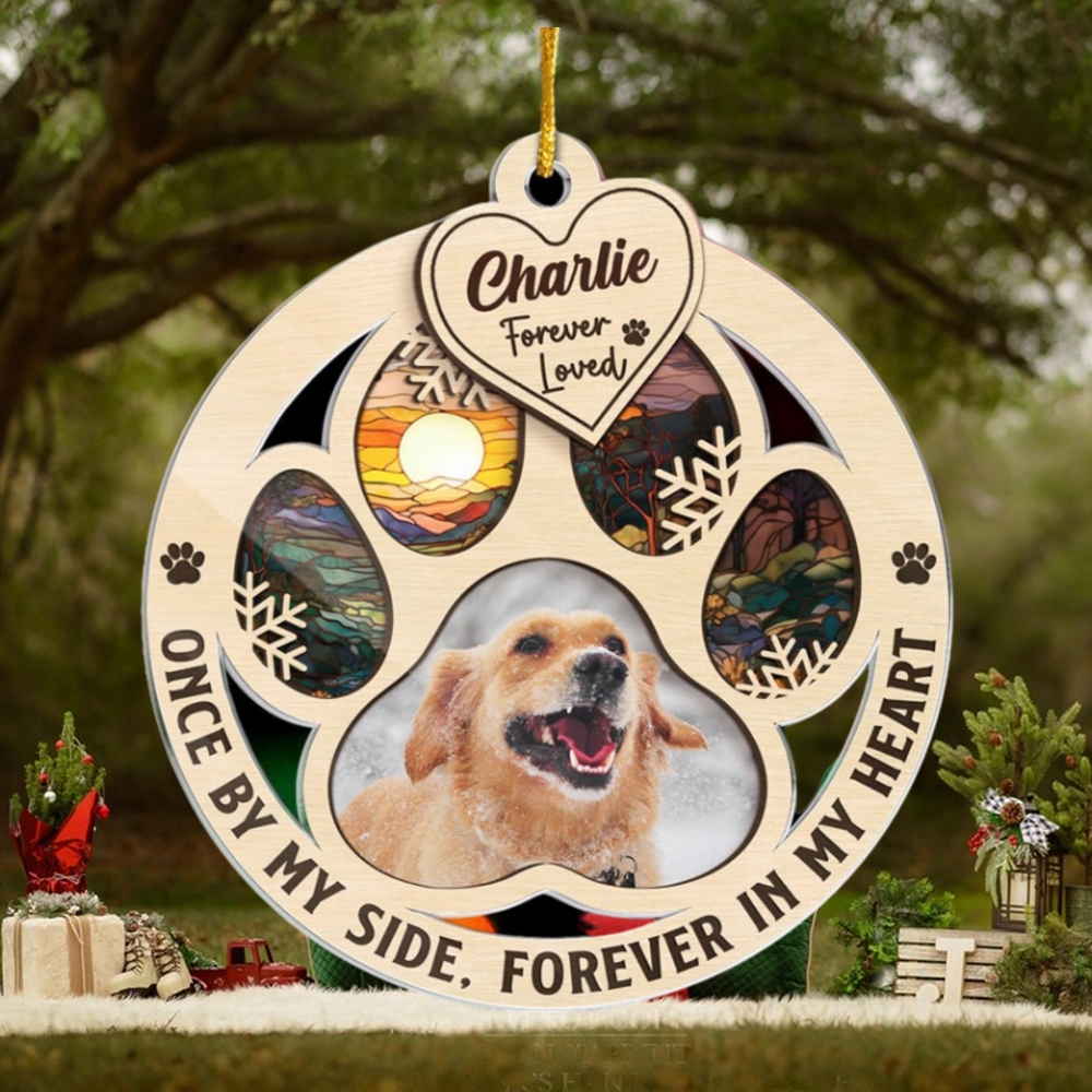 Custom Photo My Hardest Goodbye Memorial Personalized Custom Ornament Custom Photo My Hardest Goodbye Memorial Personalized Custom Ornament