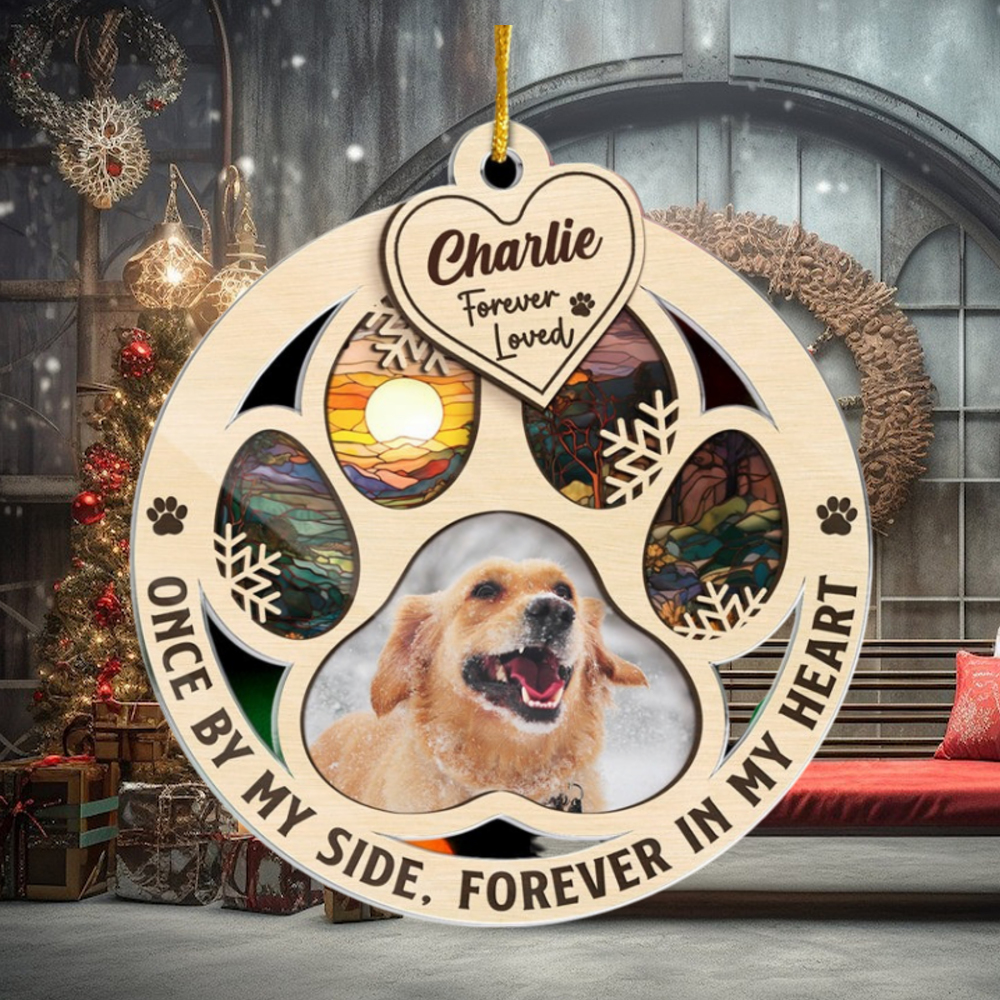 Custom Photo My Hardest Goodbye Memorial Personalized Custom Ornament Custom Photo My Hardest Goodbye Memorial Personalized Custom Ornament