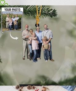 Custom Photo Shape Ornament   Family Farm Life Personalized Your Photo Ornament