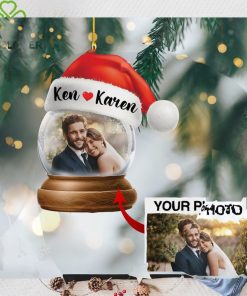 Custom Photo Snowball Ornament