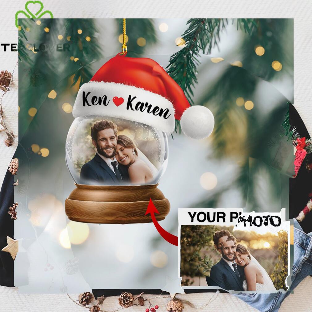 Custom Photo Snowball Ornament Custom Photo Snowball Ornament