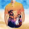 Baltimore Orioles Orange Hawaiian Shirt