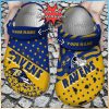 Custom Ravens Pride Crocs Clogs