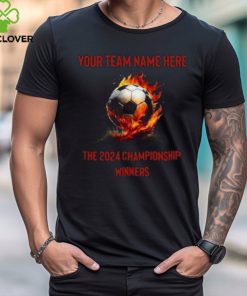 Custom Soccer Team Championship Shirts, Custom 2024 Soccer Team Champion Shirt