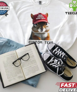 Custom Text The Squirrel Peanut Donald Trump T Shirt